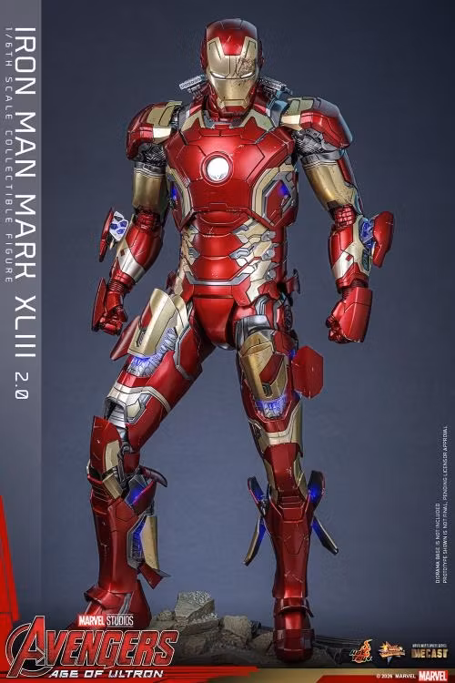 Avengers: Age of Ultron MMS865D80 Iron Man Mark XLIII (2.0) 1/6th Scale Collectible Figure