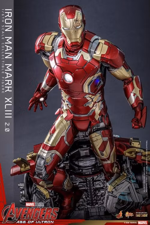 Avengers: Age of Ultron MMS865D80 Iron Man Mark XLIII (2.0) 1/6th Scale Collectible Figure
