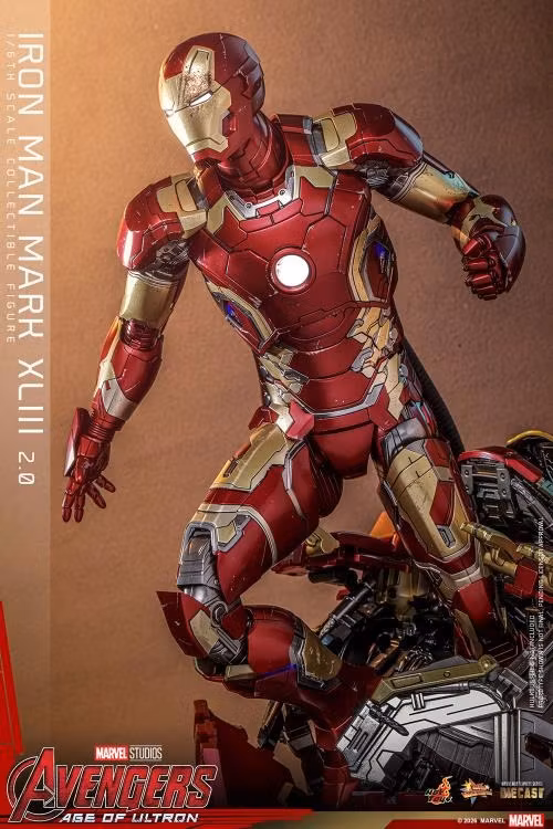 Avengers: Age of Ultron MMS865D80 Iron Man Mark XLIII (2.0) 1/6th Scale Collectible Figure