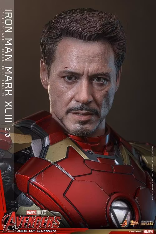 Avengers: Age of Ultron MMS865D80 Iron Man Mark XLIII (2.0) 1/6th Scale Collectible Figure