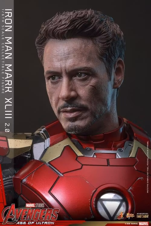 Avengers: Age of Ultron MMS865D80 Iron Man Mark XLIII (2.0) 1/6th Scale Collectible Figure