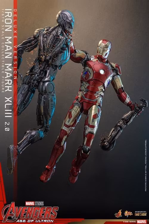 Avengers: Age of Ultron MMS866D81 Iron Man Mark XLIII (2.0) (Deluxe Version) 1/6th Scale Collectible Figure