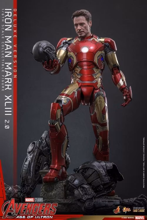 Avengers: Age of Ultron MMS866D81 Iron Man Mark XLIII (2.0) (Deluxe Version) 1/6th Scale Collectible Figure