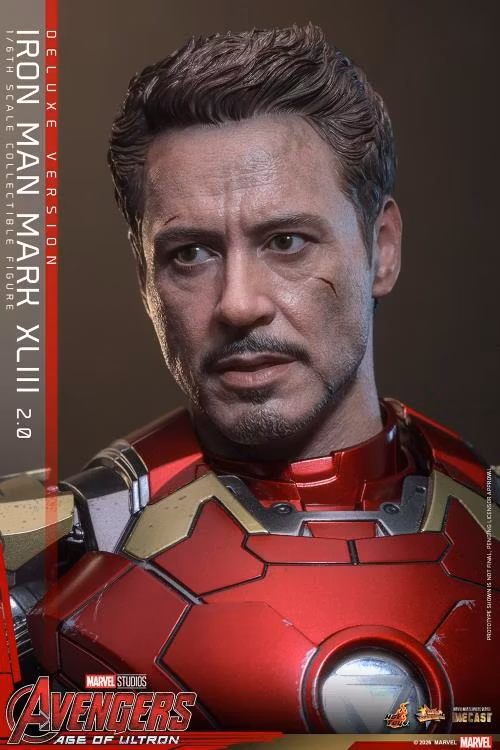 Avengers: Age of Ultron MMS866D81 Iron Man Mark XLIII (2.0) (Deluxe Version) 1/6th Scale Collectible Figure