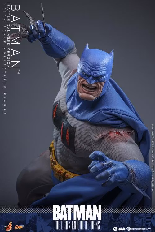 Batman: The Dark Knight Returns Batman (Battle Damaged Version) 1/6th Scale Collectible Figure