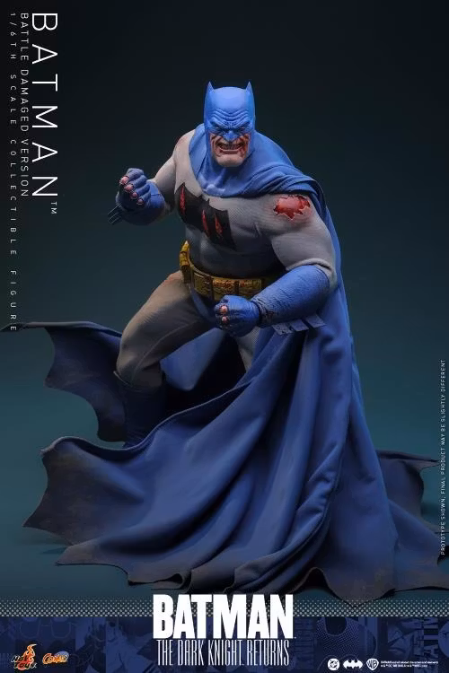 Batman: The Dark Knight Returns Batman (Battle Damaged Version) 1/6th Scale Collectible Figure