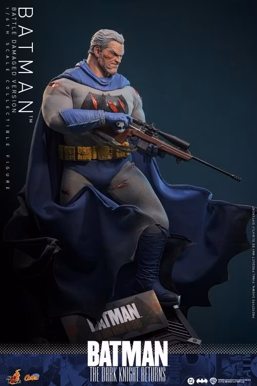 Batman: The Dark Knight Returns Batman (Battle Damaged Version) 1/6th Scale Collectible Figure