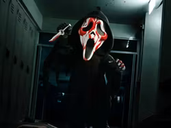 Ghost Face Lives Mezco Designer Series Mega Scale Bloody Ghost Face Doll