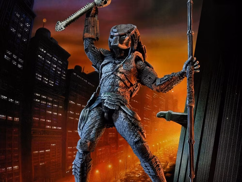 Predator 2 Poster Series City Hunter Predator Action Figure