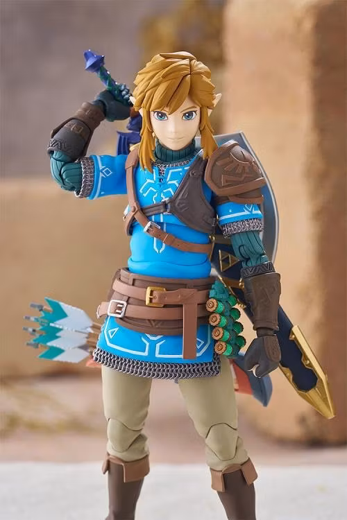 The Legend of Zelda: Tears of the Kingdom Figma Link (DX Edition) Action Figure (Rerelease)