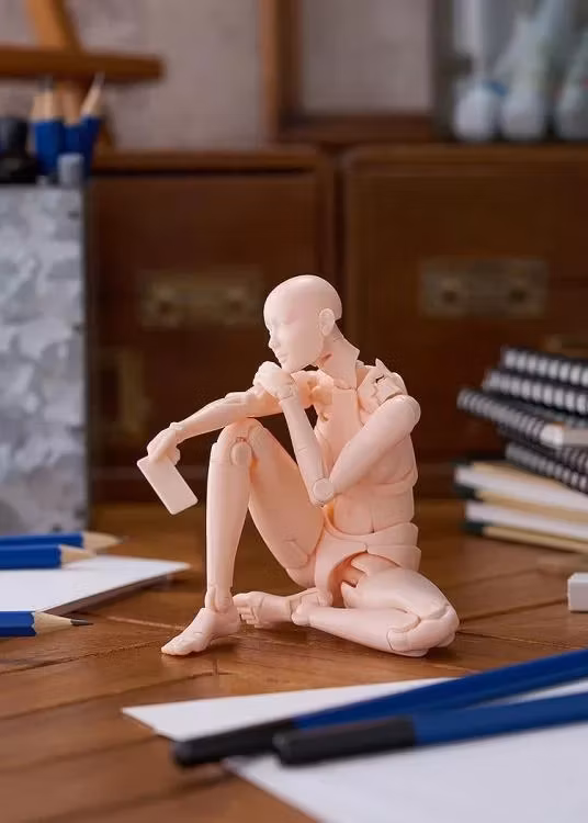 Nishimura Style Drawing Doll Olive (Flesh) Action Figure