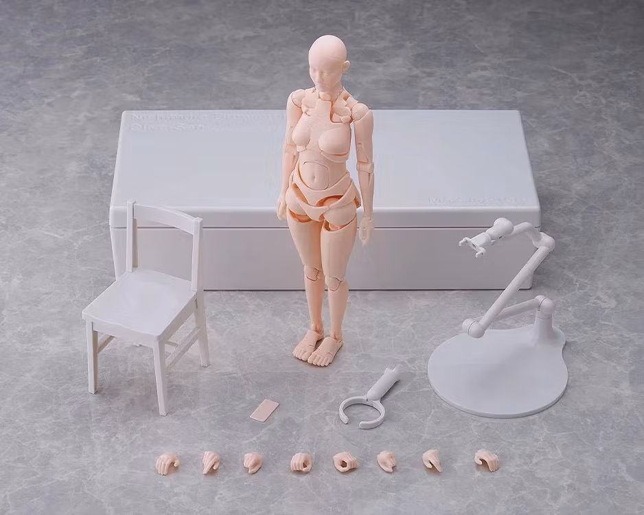 Nishimura Style Drawing Doll Olive (Flesh) Action Figure