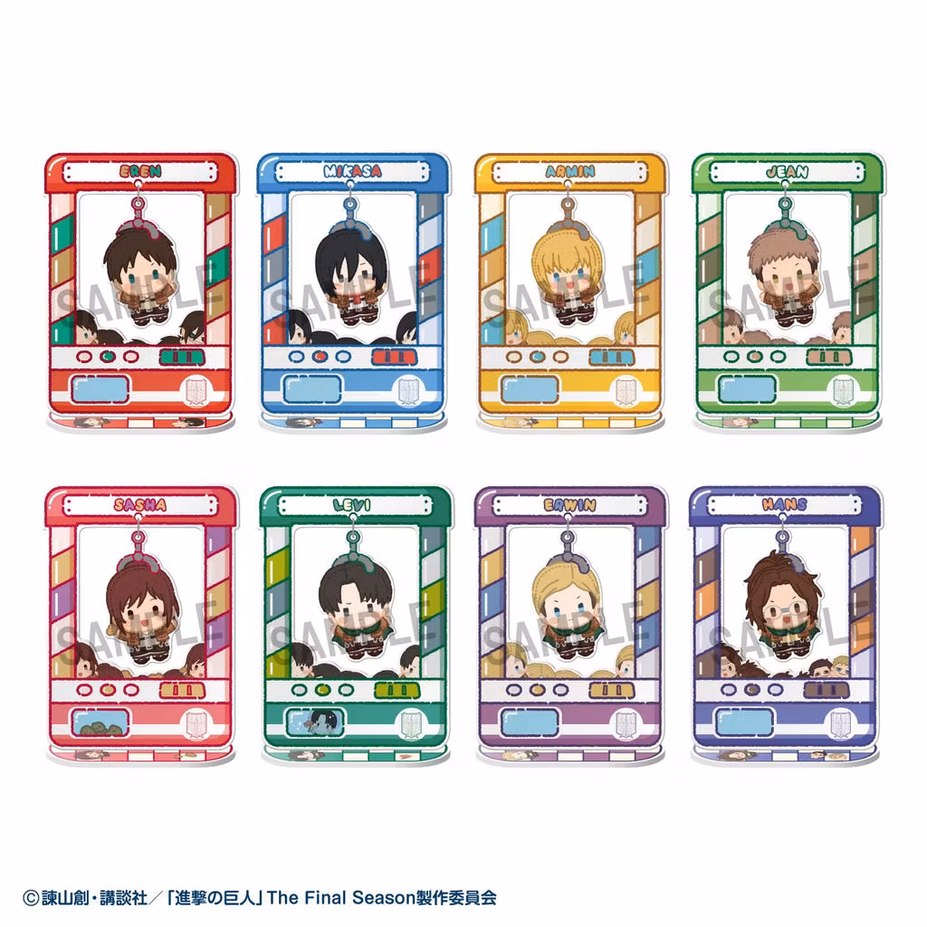 Attack on Titan Acrylic Stand Figure Chara Catcher Vol.1 Set