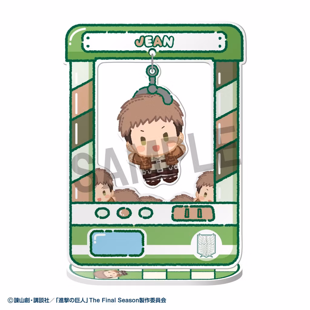 Attack on Titan Acrylic Stand Figure Chara Catcher Vol.1 Set