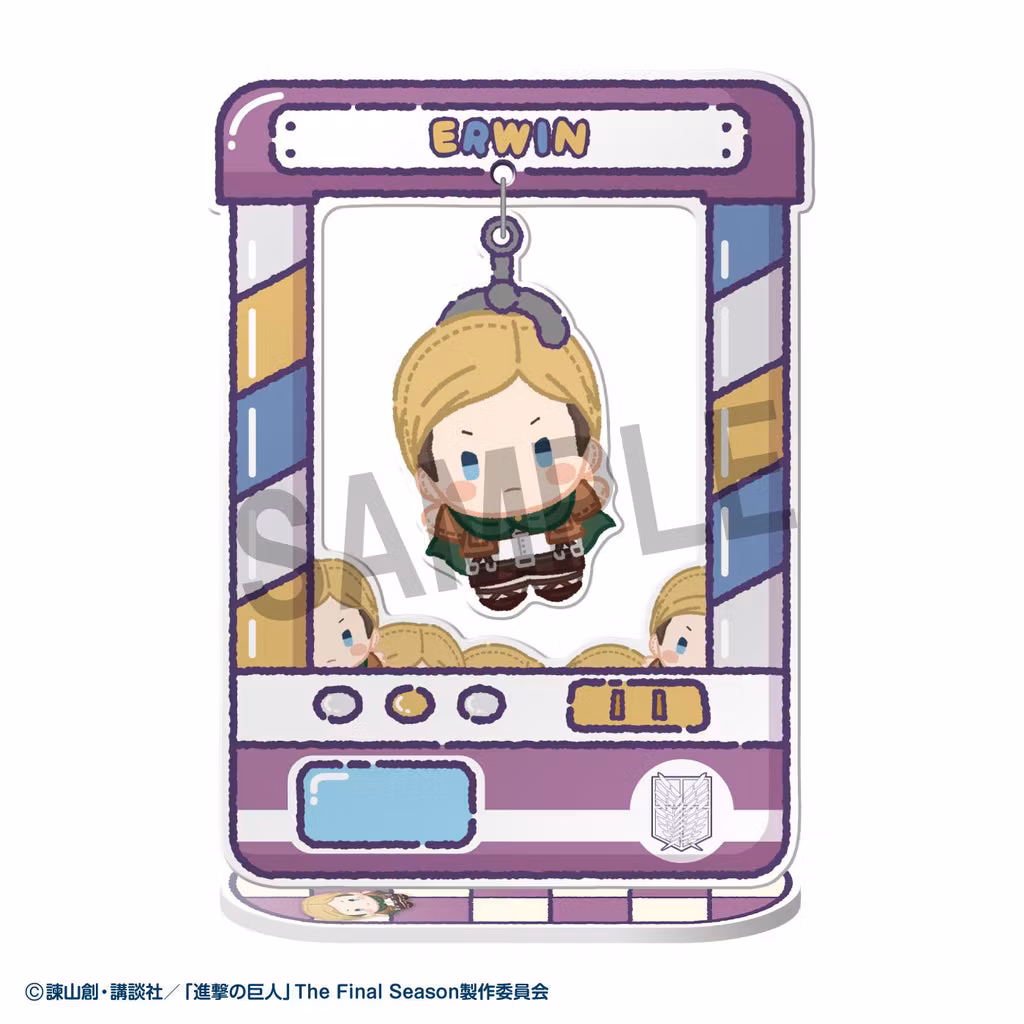 Attack on Titan Acrylic Stand Figure Chara Catcher Vol.1 Set