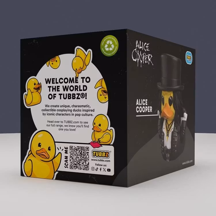Alice Cooper TUBBZ Alice Cooper Cosplaying Duck (Boxed Edition)