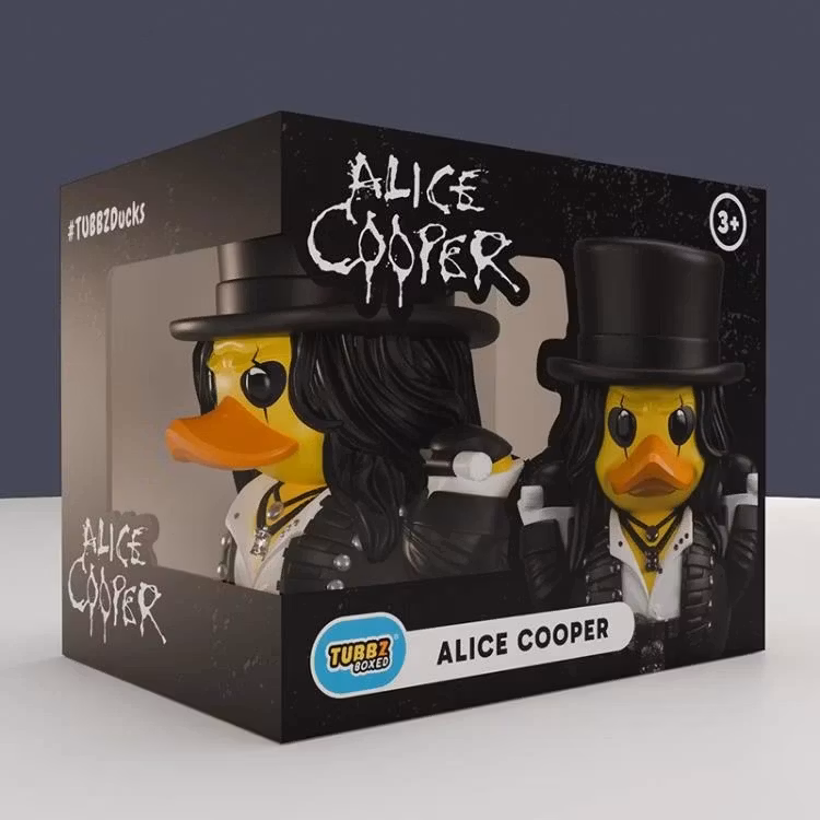 Alice Cooper TUBBZ Alice Cooper Cosplaying Duck (Boxed Edition)