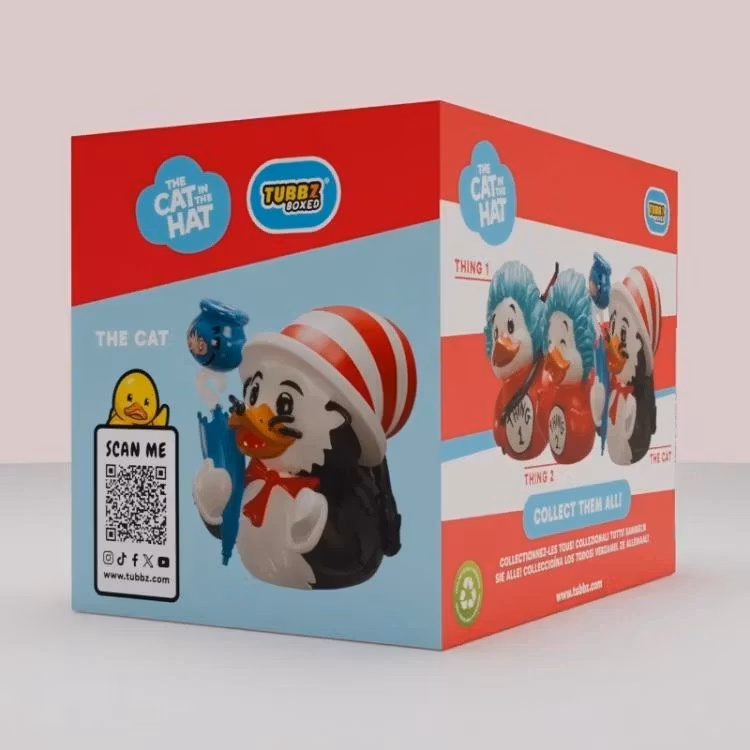 Dr. Seuss's The Cat in the Hat TUBBZ The Cat in the Hat Cosplaying Duck (Boxed Edition)