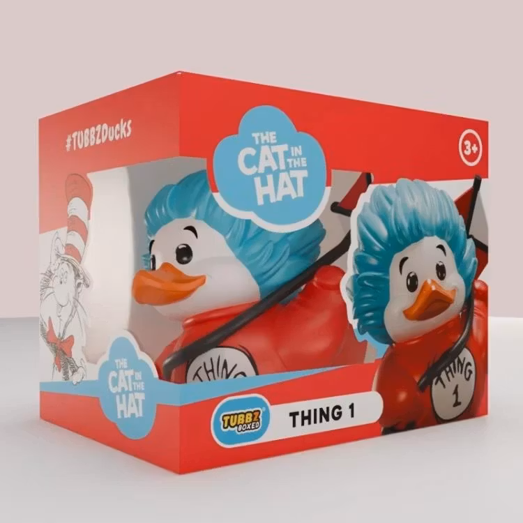 Dr. Seuss's The Cat in the Hat TUBBZ Thing 1 Cosplaying Duck (Boxed Edition)