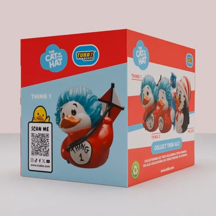 Dr. Seuss's The Cat in the Hat TUBBZ Thing 1 Cosplaying Duck (Boxed Edition)