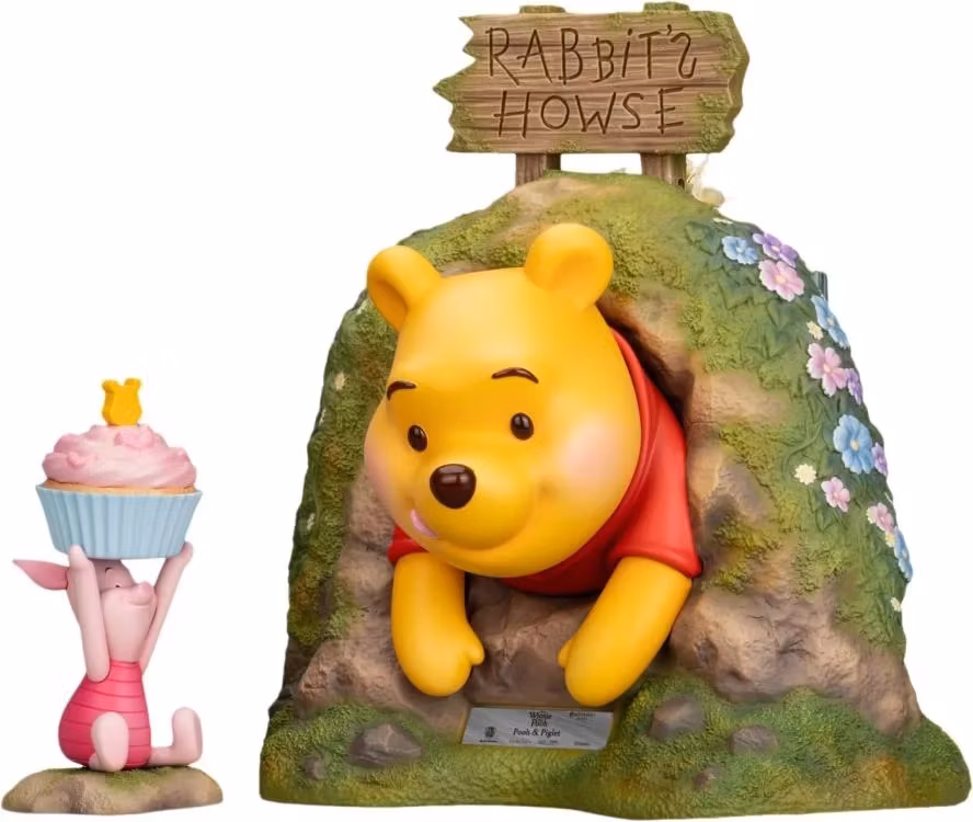 Winnie the Pooh Master Craft MC-090 Pooh & Piglet Limited Edition Statue Set