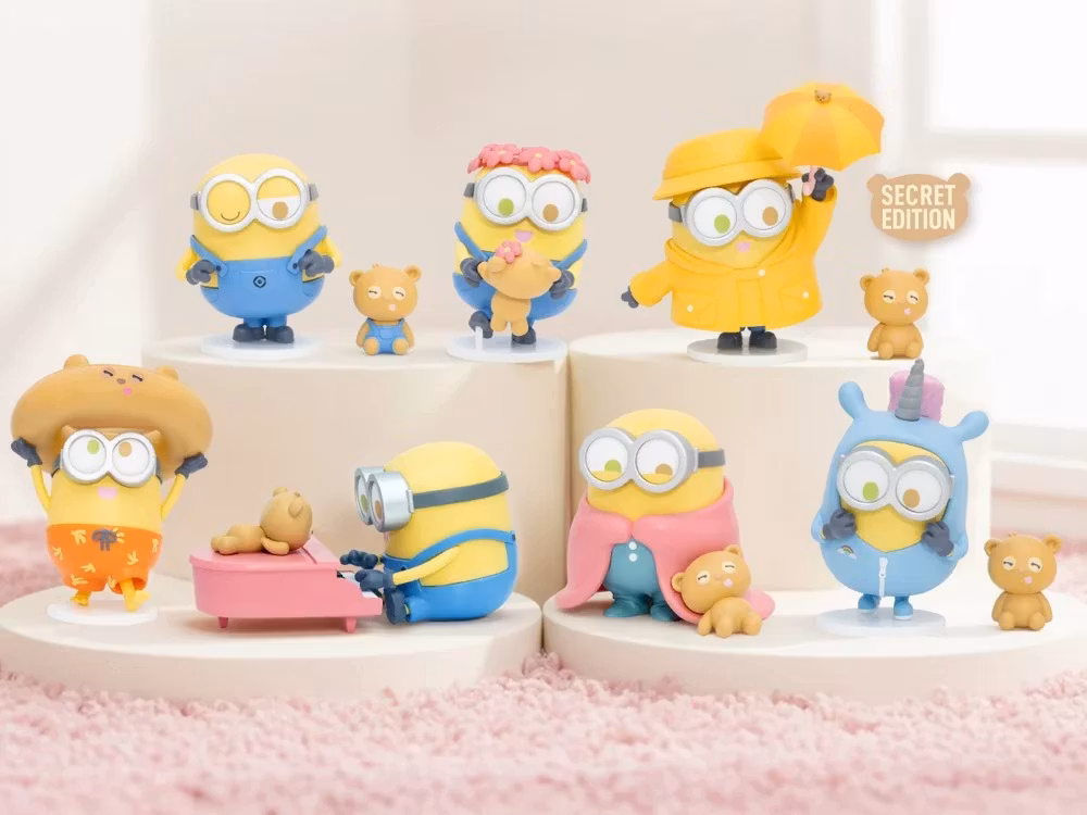 Minions Mini Egg Attack MEA-111 Bob & Tim Box of 6 Random Figures