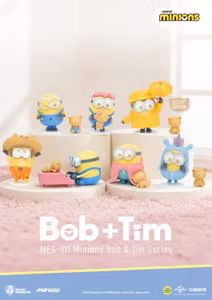 Minions Mini Egg Attack MEA-111 Bob & Tim Box of 6 Random Figures