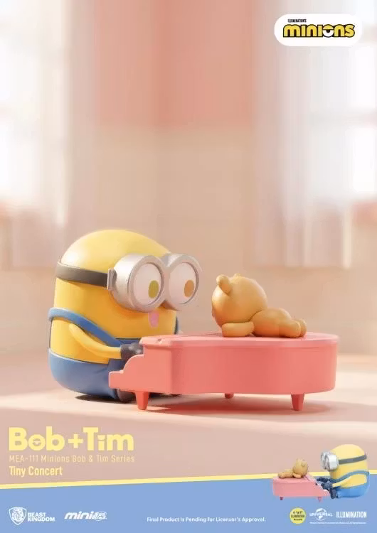 Minions Mini Egg Attack MEA-111 Bob & Tim Box of 6 Random Figures