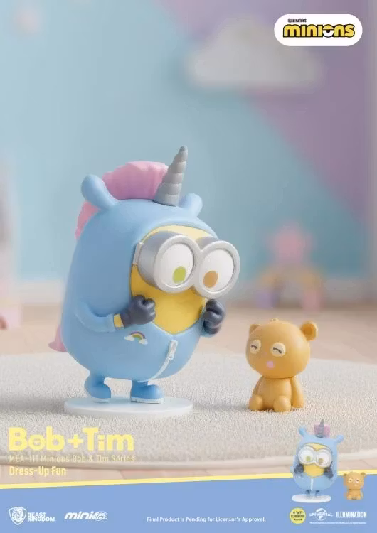 Minions Mini Egg Attack MEA-111 Bob & Tim Box of 6 Random Figures