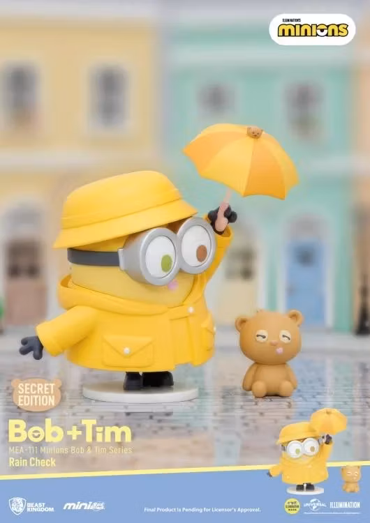 Minions Mini Egg Attack MEA-111 Bob & Tim Box of 6 Random Figures