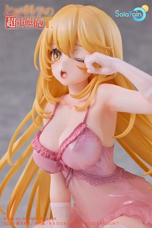 A Certain Scientific Railgun T Misaki Shokuhou (Negligee Ver.) 1/6 Scale Figure