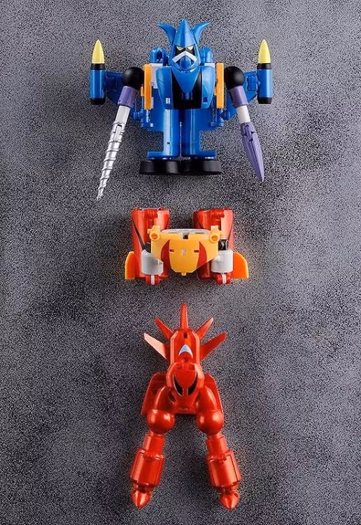 Getter Robo Dynamic Change Getter Robo G Figure Set Rerelease