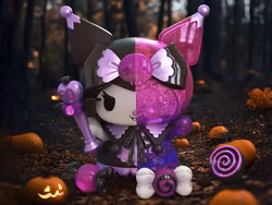 Sanrio Kandy Seasonal Sweets Spooky Fun Kuromi Figure