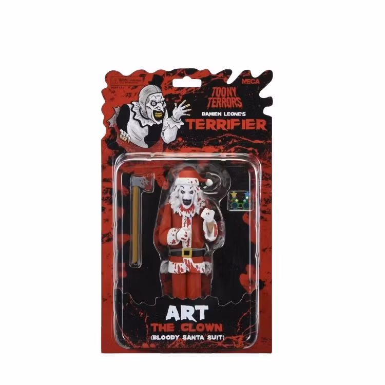 Terrifier 3 Toony Terrors Art the Clown (Bloody Santa Suit) Figure