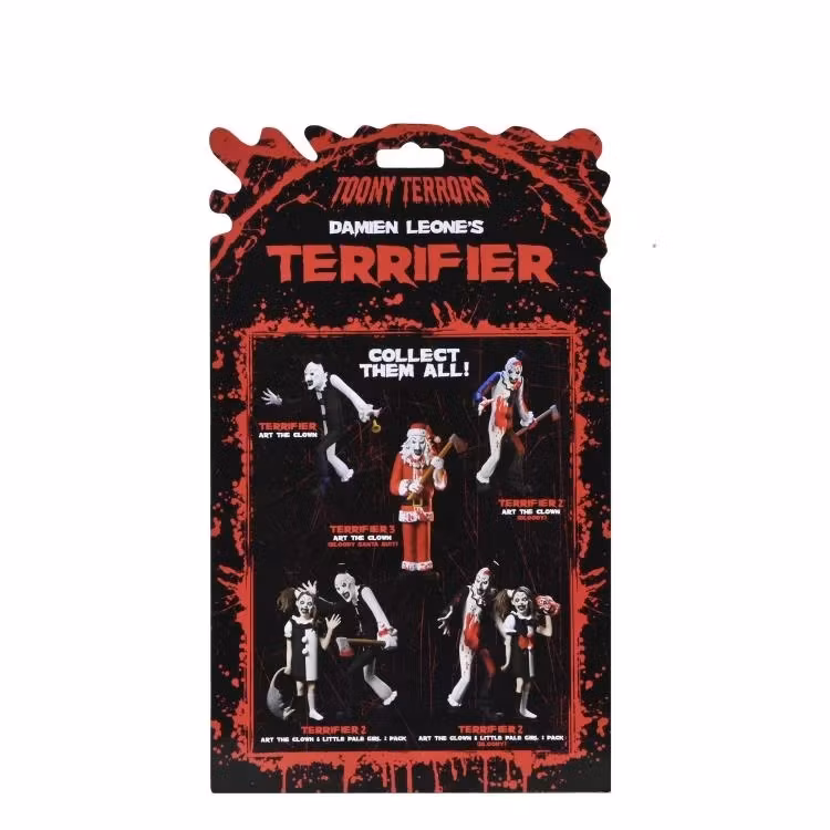 Terrifier 3 Toony Terrors Art the Clown (Bloody Santa Suit) Figure