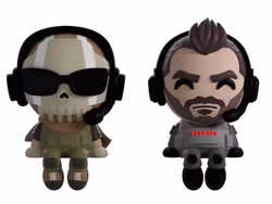 Call of Duty Vinyl Figures Ghost & Soap Monitor Buddiez