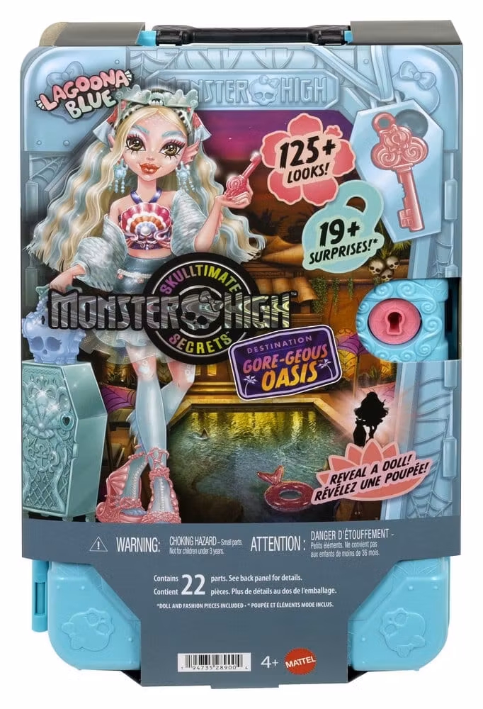 Monster High Skulltimate Secrets Destination (Gore-geous Oasis - Lagoona Blue) Doll