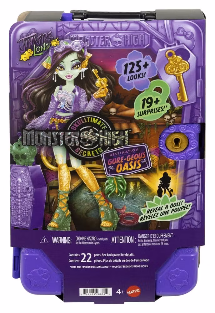 Monster High Skulltimate Secrets Destination (Gore-geous Oasis - Jinafire Long) Doll