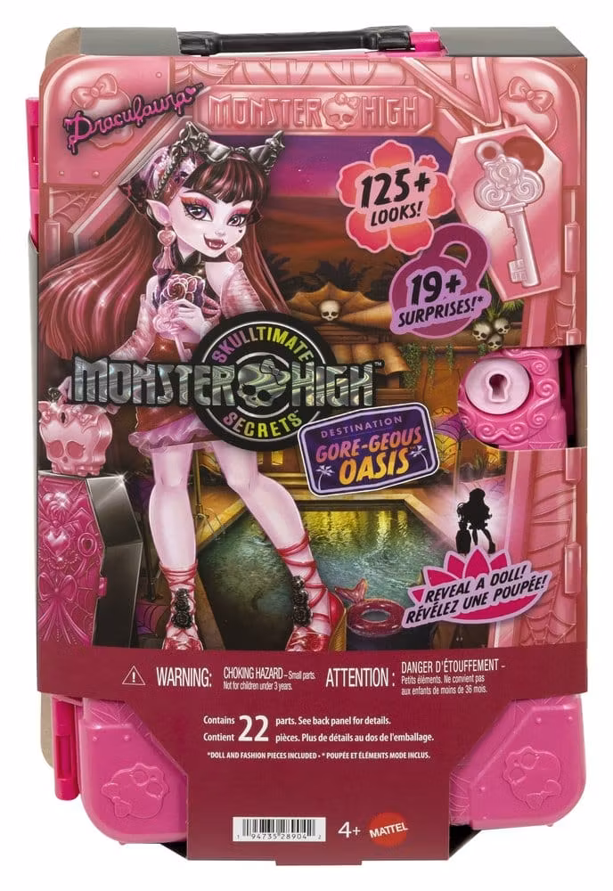 Monster High Skulltimate Secrets Destination (Gore-geous Oasis - Draculaura) Doll