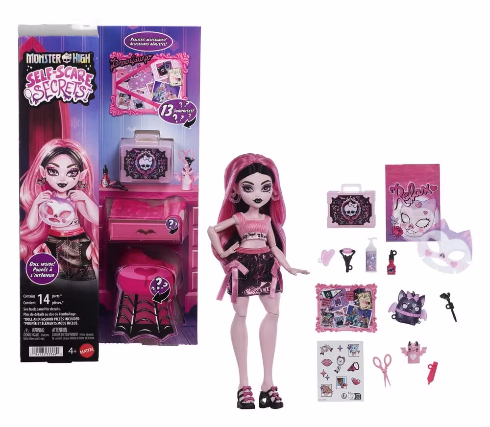 Monster High Self-Scare Secrets Doll Draculaura