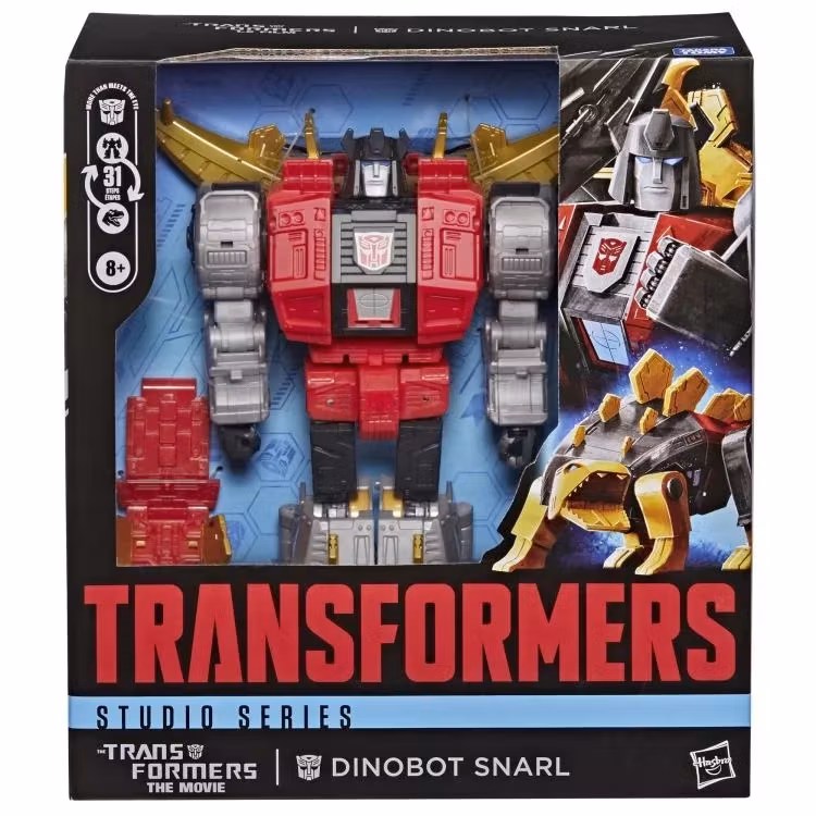 The Transformers: The Movie Studio Series 86 Leader Class Dinobot Snarl Action Figure