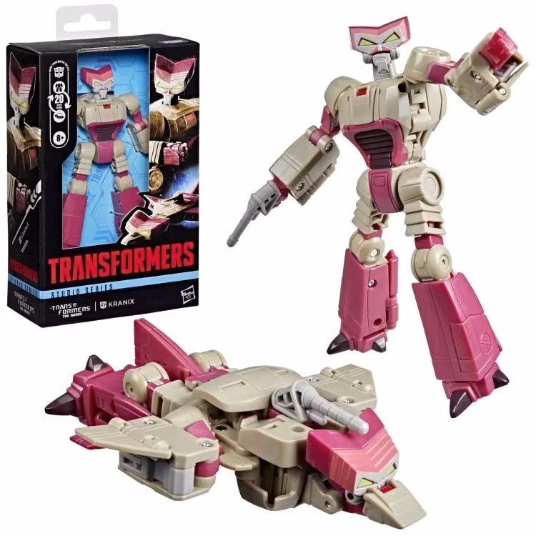 The Transformers: The Movie Studio Series 86 Deluxe Class Kranix Action Figure