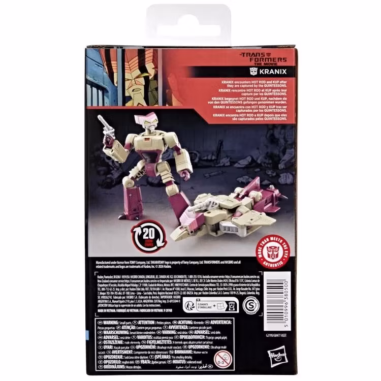 The Transformers: The Movie Studio Series 86 Deluxe Class Kranix Action Figure