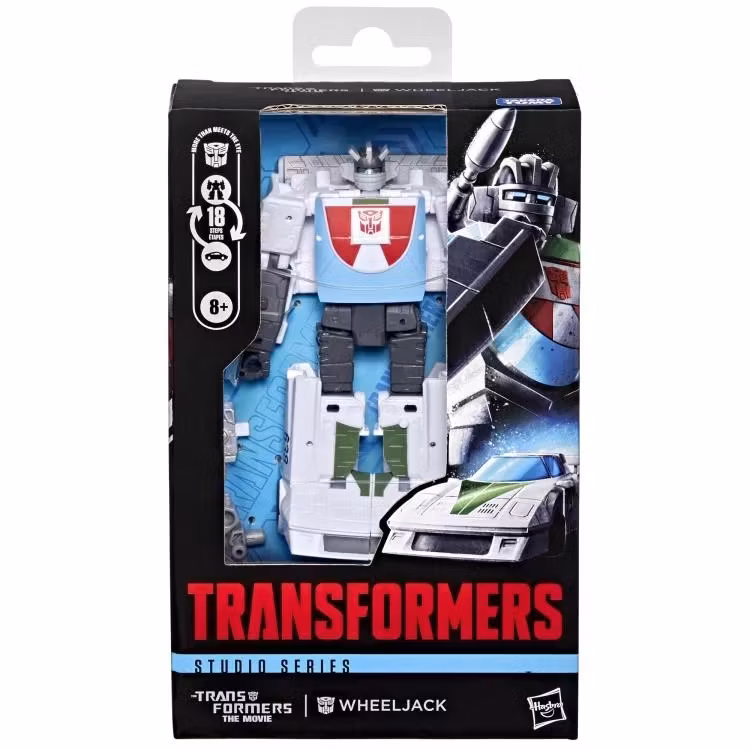The Transformers: The Movie Studio Series 86 Deluxe Class Wheeljack Action Figure