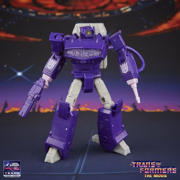 The Transformers: The Movie Studio Series 86 Voyager Class Shockwave Action Figure
