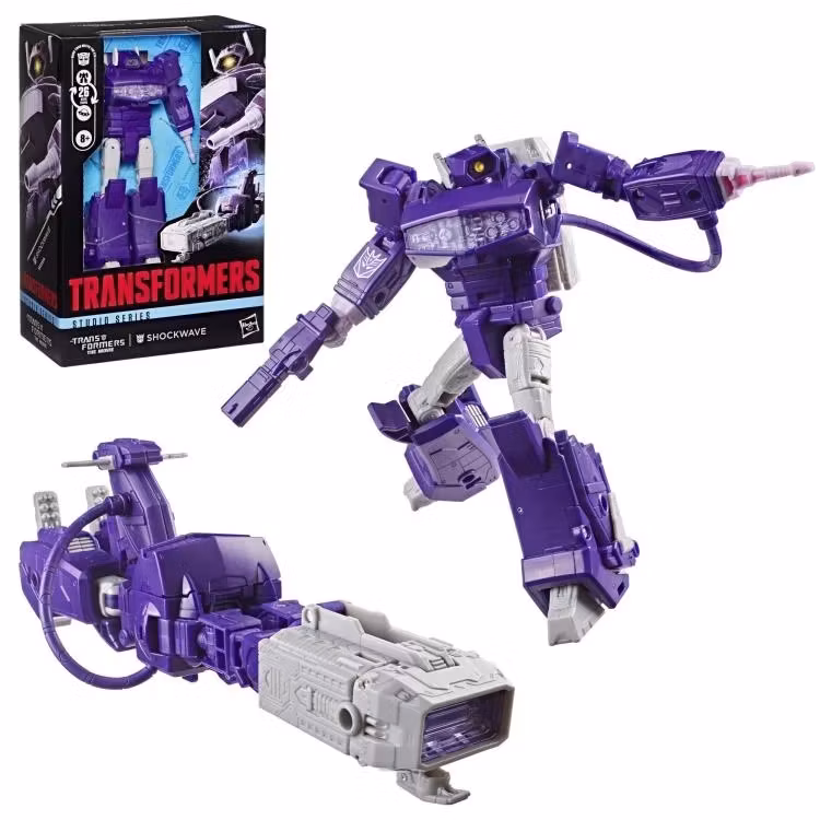 The Transformers: The Movie Studio Series 86 Voyager Class Shockwave Action Figure