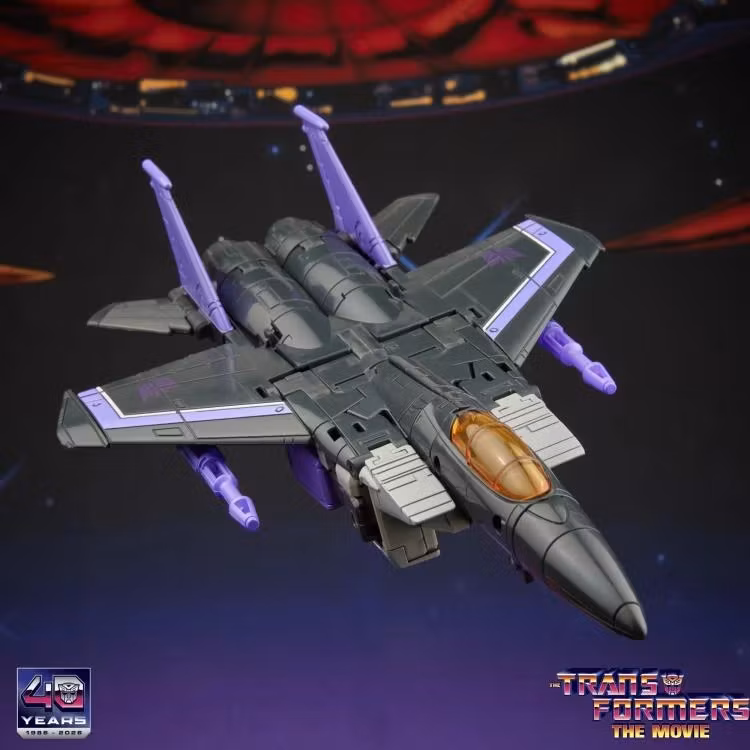 The Transformers: The Movie Studio Series 86 Voyager Class Skywarp Action Figure