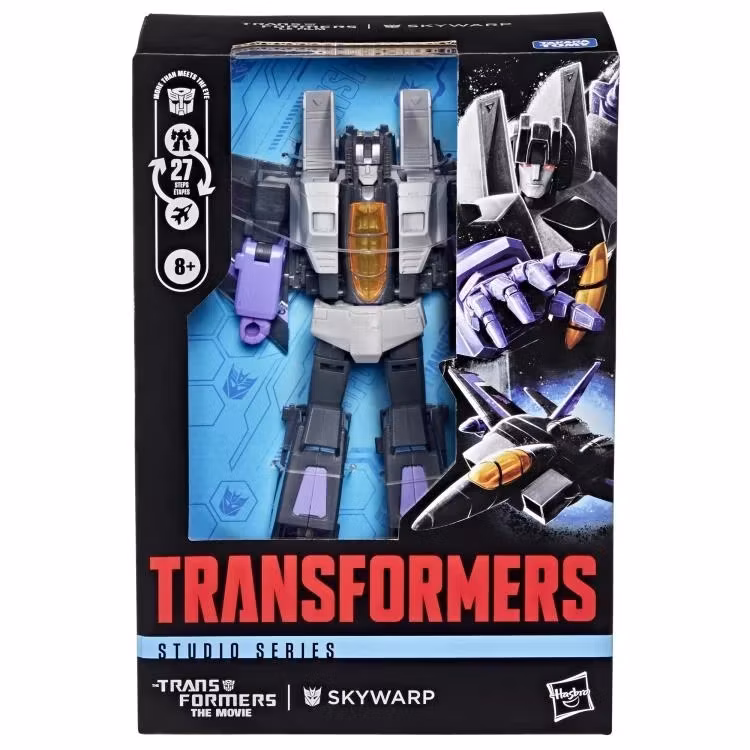 The Transformers: The Movie Studio Series 86 Voyager Class Skywarp Action Figure