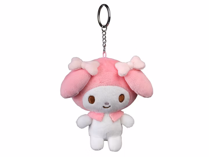 Sanrio Plush Keychain My Melody Kawaii