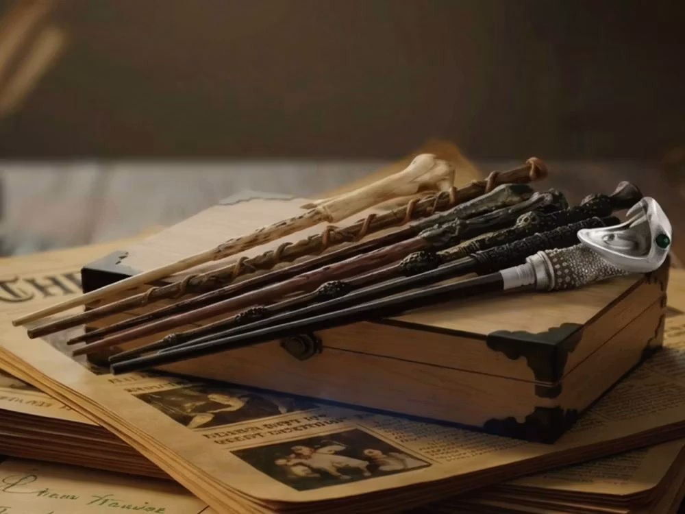 Harry Potter 25th Anniversary Box of 6 Random Wand Pens